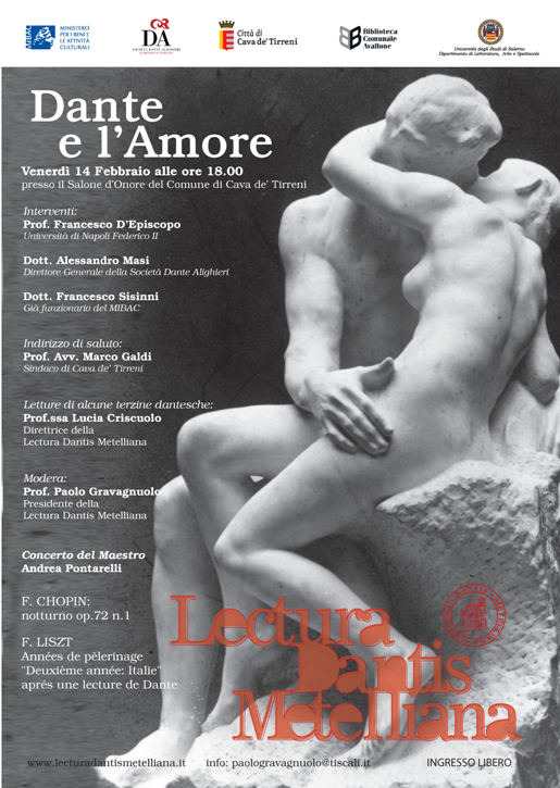 locandina DANTE e L'AMORE