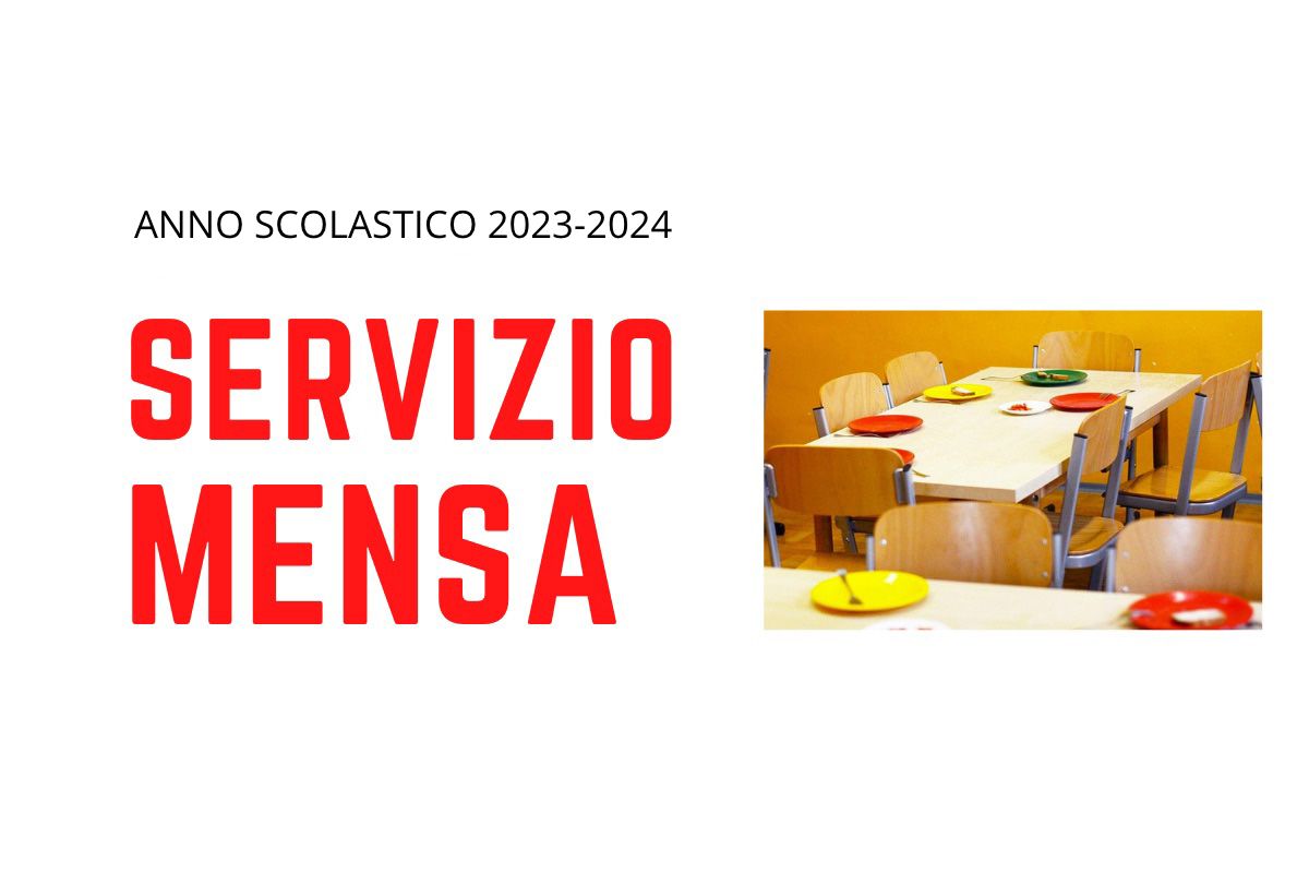 immagine servizio mensa anno scolastico 2023-2024